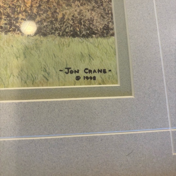 Jon Crane “A Season of Plenty” Numbered Water Color Print - Picture 4 of 5